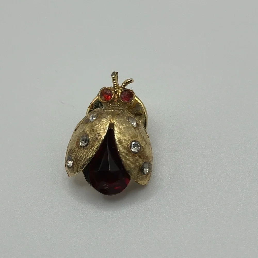 Vintage lady bug brooch ✨